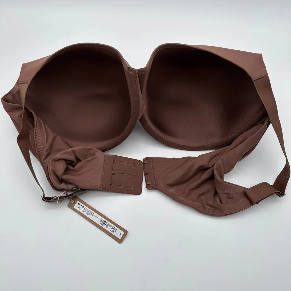 SKIMS Smoothing Intimates Full Coverage‎ Lightly Lined Bra, Size 42DDD, Jasper - Picture 3 of 11